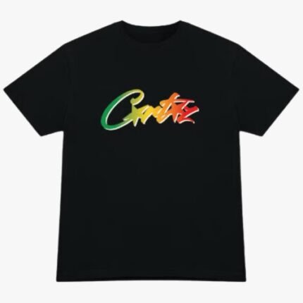 Corteiz Allstarz Gradient Carni T-shirt Black