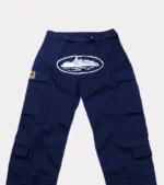 Corteiz Guerillaz Cargo Pants Navy