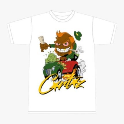 Corteiz Leprechaun 420 T-shirt White