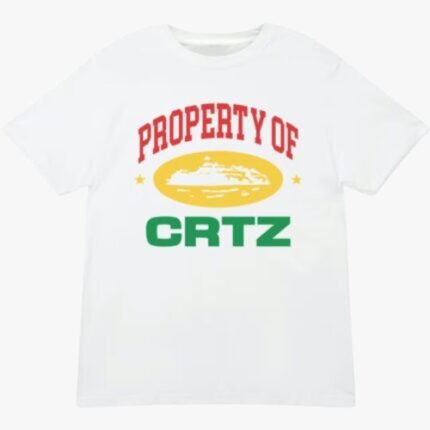 Corteiz Property Of Crtz Carni T-shirt White