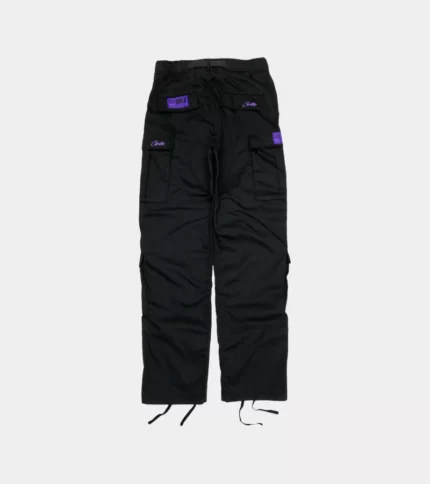 Corteiz-Purp-Guerillaz-Cargos-BlackPurple