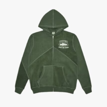 Corteiz-Superior-V2-Zip-Up-Hoodie-Forrest-Green