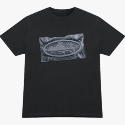 Corteiz Vacuum Sealed T shirt Black