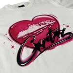 Corteiz Pink Heart T shirt3