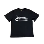 Corteiz Safety Pin T Shirt Black