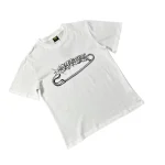 Corteiz Safety Pin T Shirt White