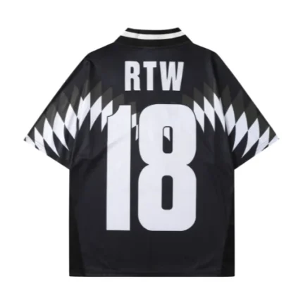 Corteiz Club RTW Football Jersey Black 2