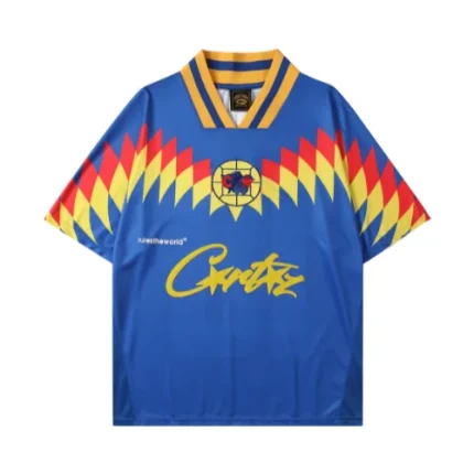 Corteiz Club RTW Football Jersey Blue