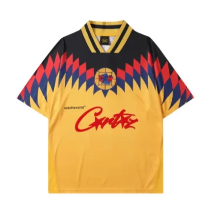 Corteiz Club RTW Football Jersey Yellow