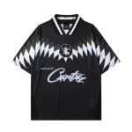 Corteiz Club RTW Football Jersey Black