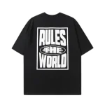 Corteiz Rules the world t-shirt Black1