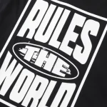 Corteiz Rules the world t-shirt Black3