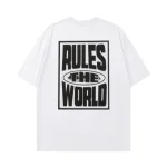 Corteiz Rules the world t-shirt White1