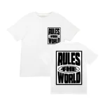 Corteiz Rules the world t-shirt White2