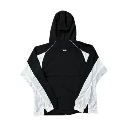 Corteiz Black/White Alcatraz Windbreaker