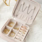 Compact Travel Jewellery Case Organiser