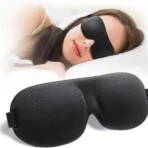 3D Contoured Sleep Eye Mask – Zero Pressure Blackout