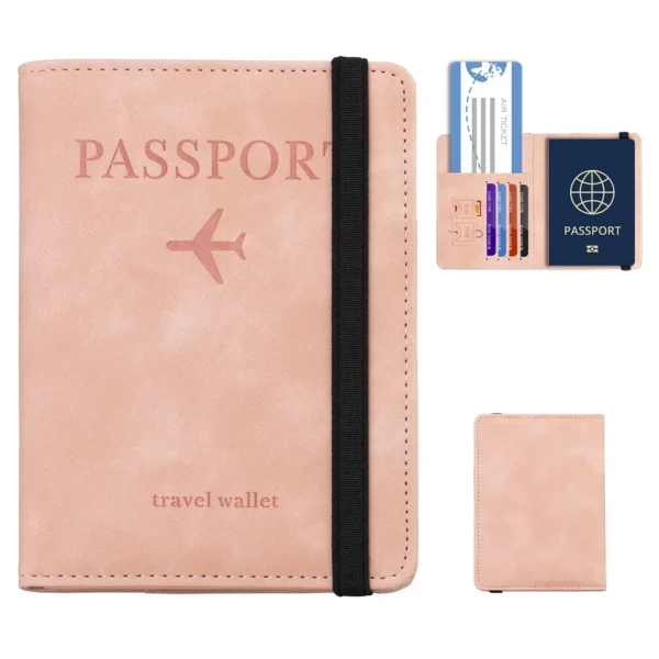 RFID Blocking Passport Holder & Travel Document Wallet