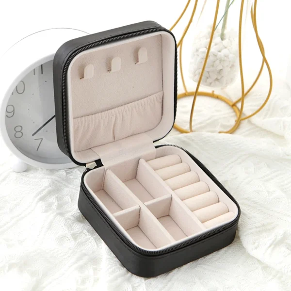 Compact Travel Jewellery Case Organiser