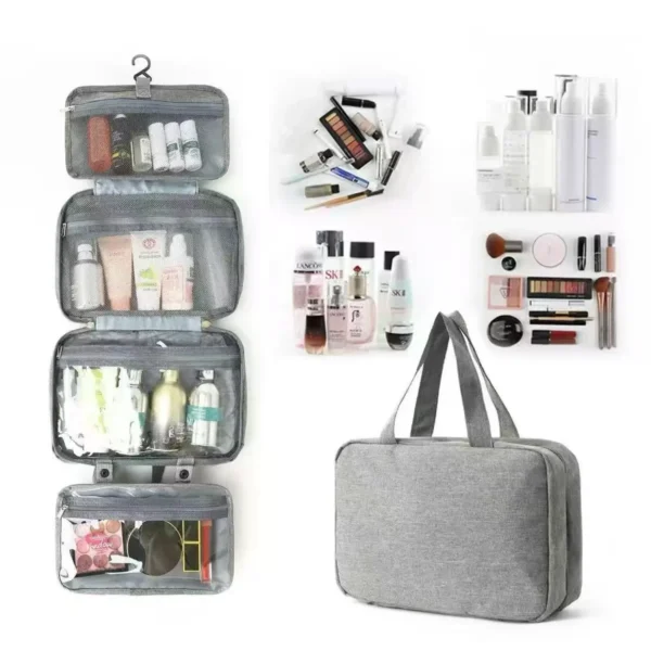 Hanging Toiletry Bag – Large Waterproof Travel Wash Bag