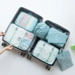 7-Piece Travel Packing Cubes Set – Lightweight Suitcase Organiser